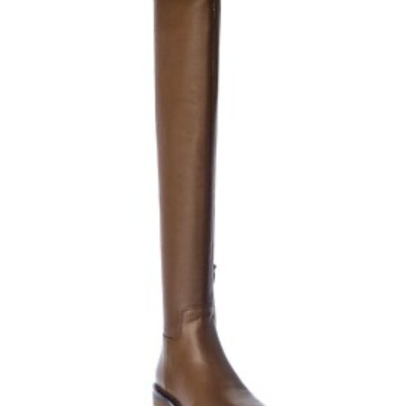 Vince Over-the-Knee Leather Boots Size 7.5 / 37.5 – Stretchy, Comfortable, NWO - Picture 6 of 7